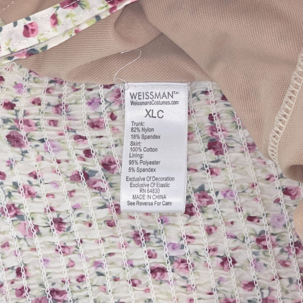 Weissman Sweetest Devotion Floral Dress Girls XLC Dance Costume Cottagecore Boho - Picture 14 of 15
